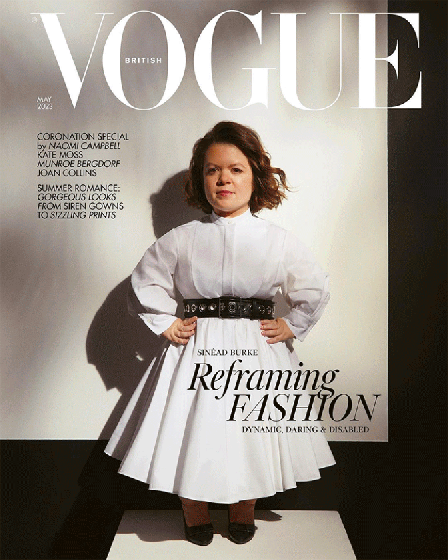 Vogue britânica celebra pessoas com deficiência com 5 capas especiais
