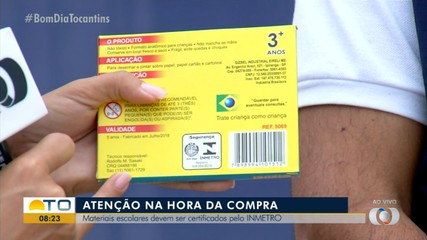 Materiais escolares devem ser certificados pelo INMETRO