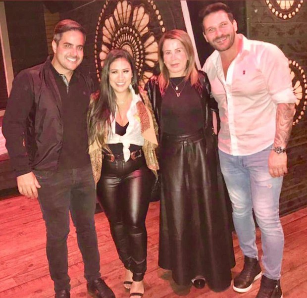 Kaká Diniz, Simone, Zilu e Marco Ruggiero  (Foto: Reprodução/Instagram)