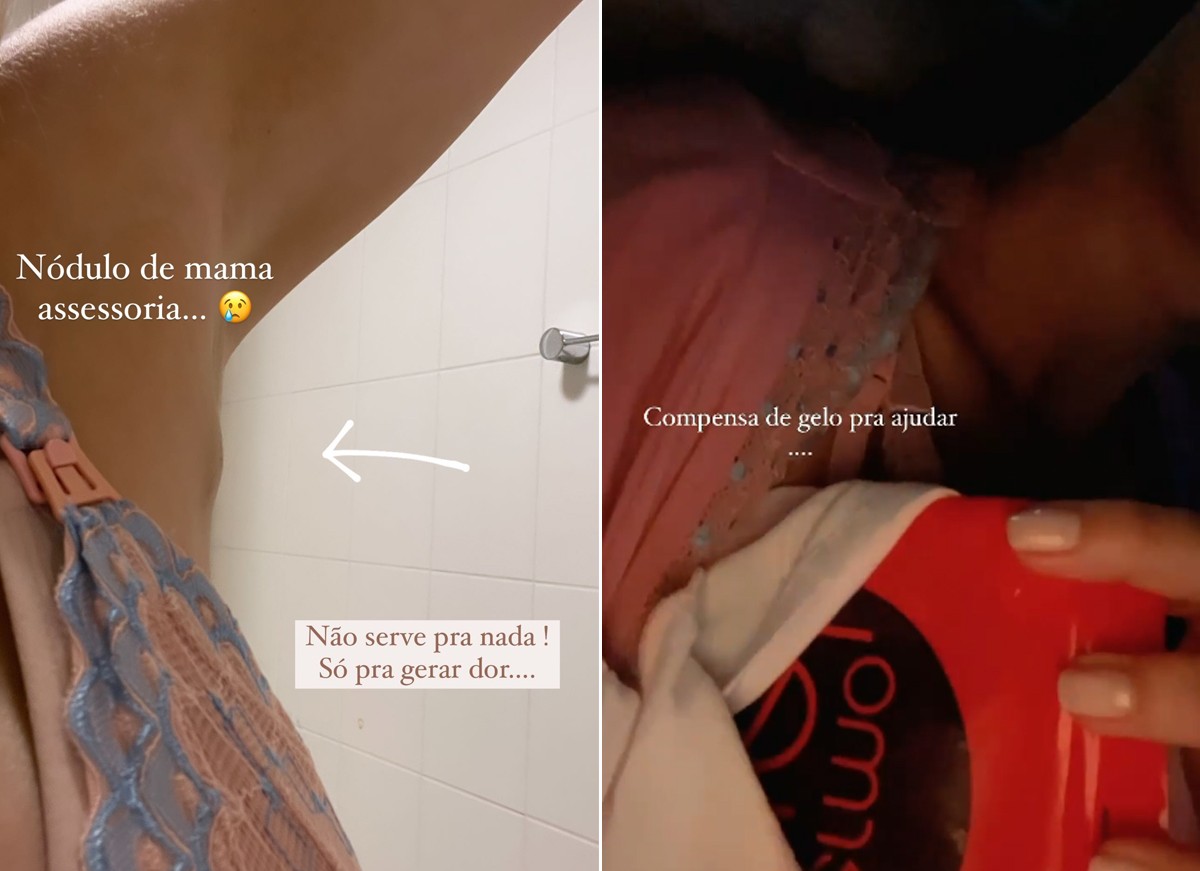 Biah Rodrigues revela nódulo na mama (Foto: Reprodução / Instagram)