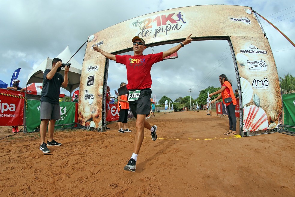 21K de Pipa tem participação de atletas de todo o Brasil — Foto: Divulgação