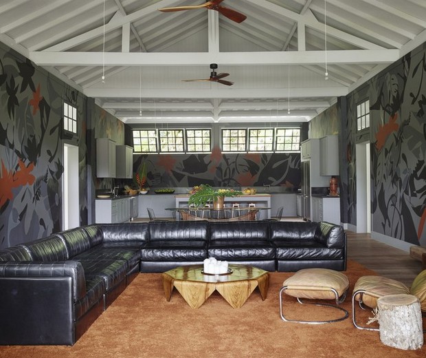 A fazenda de Lenny Kravitz no Rio (Foto: Reprodução Architectural Digest) A fazenda de Lenny Kravitz no Rio (Foto: Reprodução Architectural Digest)