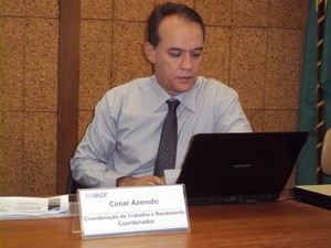 Cimar Azeredo, coordenador do IBGE (Foto: Lilian Quaino/G1)