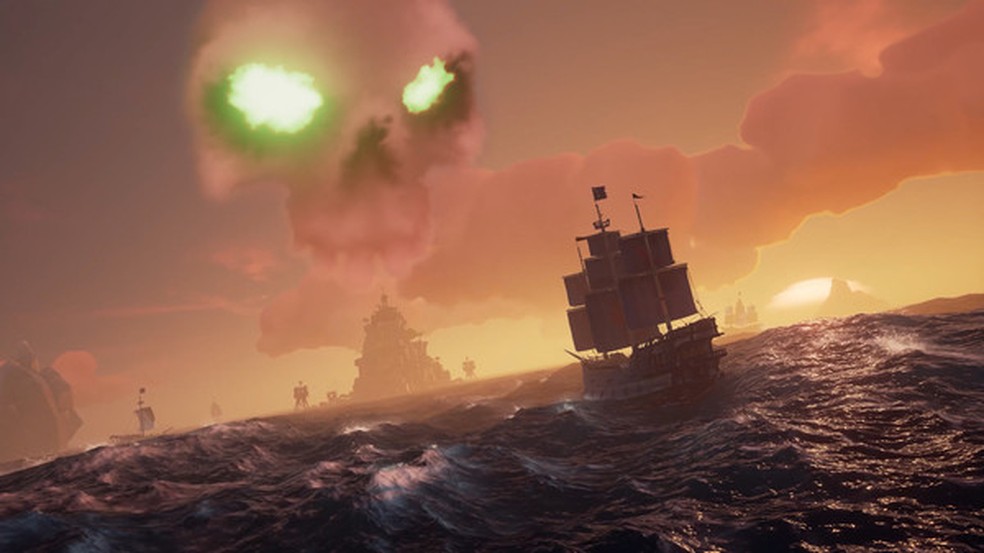 Sea of Thieves é constantemente atualizado com novas aventuras divertidas — Foto: Reprodução/Steam
