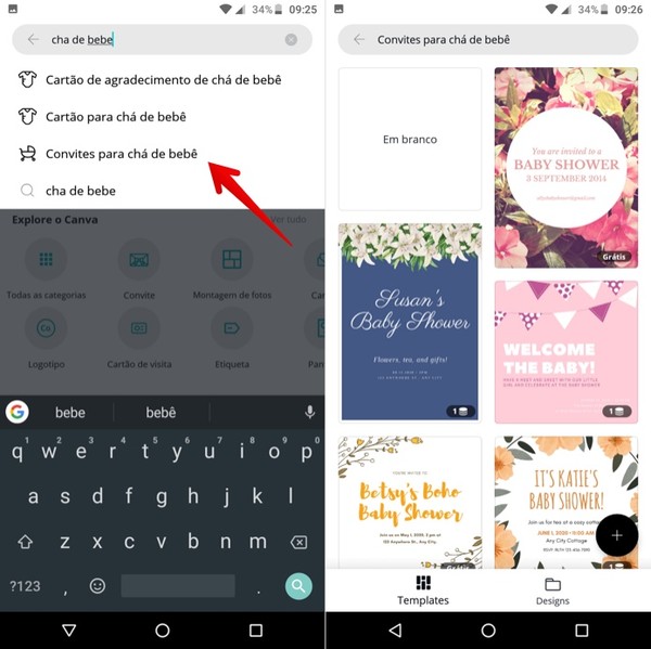 Como Fazer Convite De Cha De Bebe Para Whatsapp Gratis Editores Techtudo