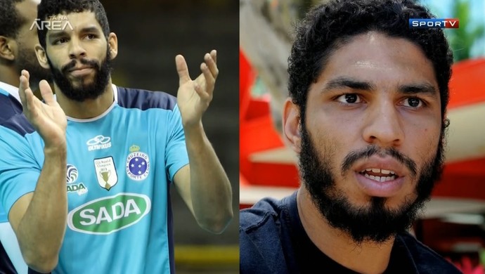 Parecidos? Wallace, do Cruzeiro, diz já ter sido confundido com jogador do Flamengo