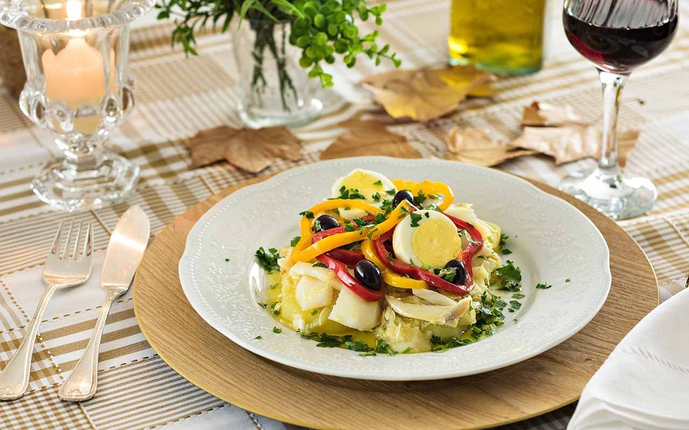 Salada de bacalhau  — Foto: Shutterstock
