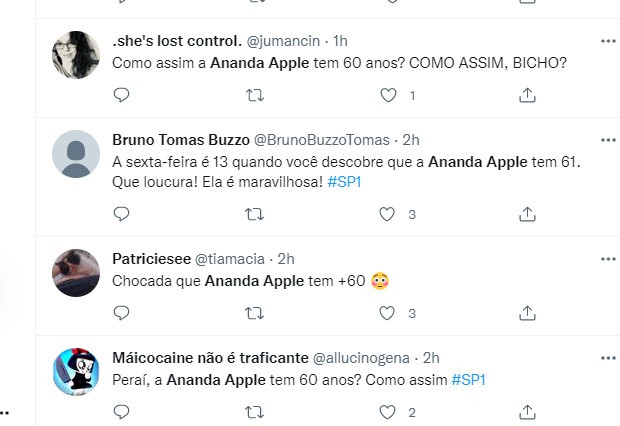 Idade de Ananda Apple surpreende o público da Globo: 'Criada no formol' ·  Notícias da TV