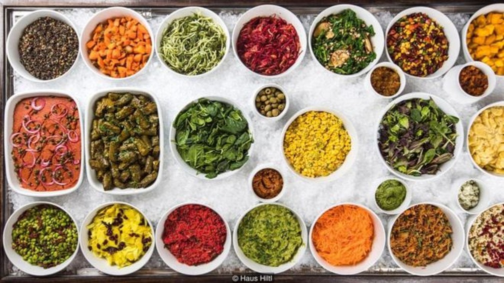 O Haus Hiltl Ã© reconhecido pelo 'Livro dos Recordes' como o restaurante vegetariano mais antigo em atividade contÃ­nua do mundo â€” Foto: DivulgaÃ§Ã£o/Haus Hiltl