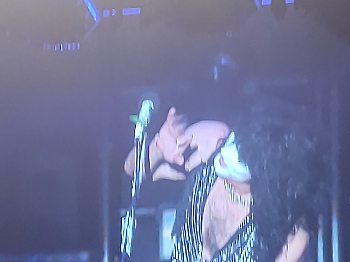 Kiss faz espetáculo grandioso e Paul Stanley se encanta com grilo no palco em São Paulo |  Música