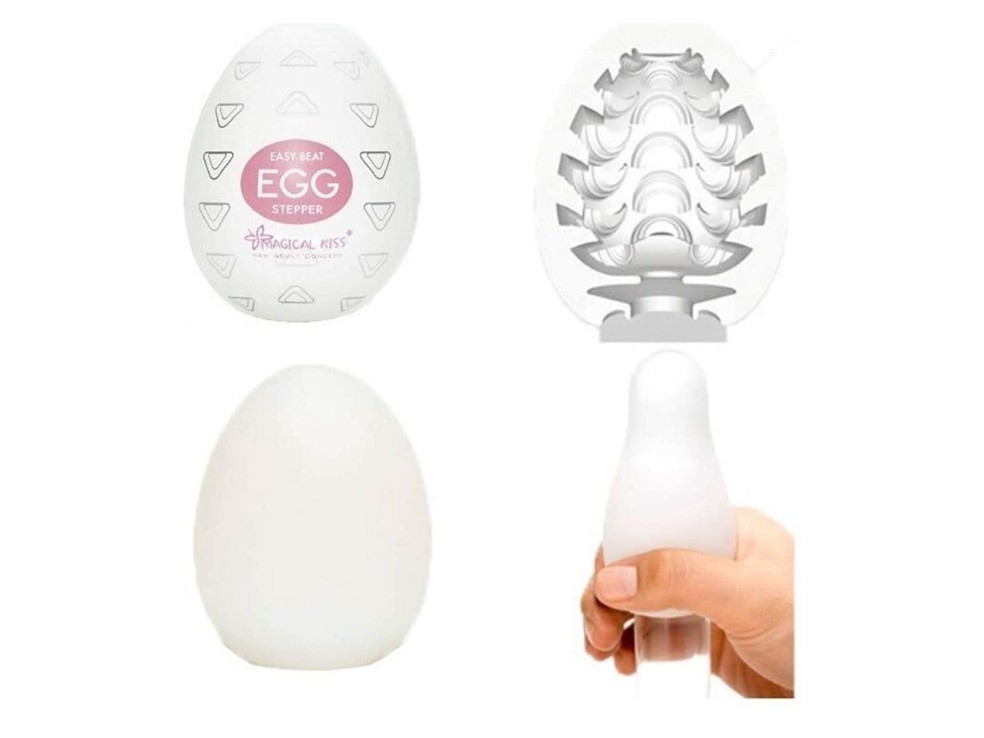 Egg masturbador é capaz de se adaptar a qualquer tamanho de pênis devido sua elasticidade (Foto: Reprodução/Amazon)