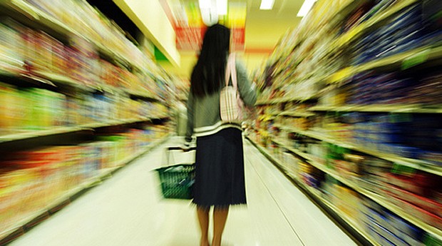 Consumidor compra Consumo Supermercado (Foto: Shutterstock)