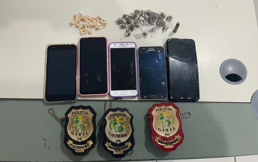 Casal é preso suspeito de homicídio contra jovem de 21 anos em Caucaia, na Grande Fortaleza