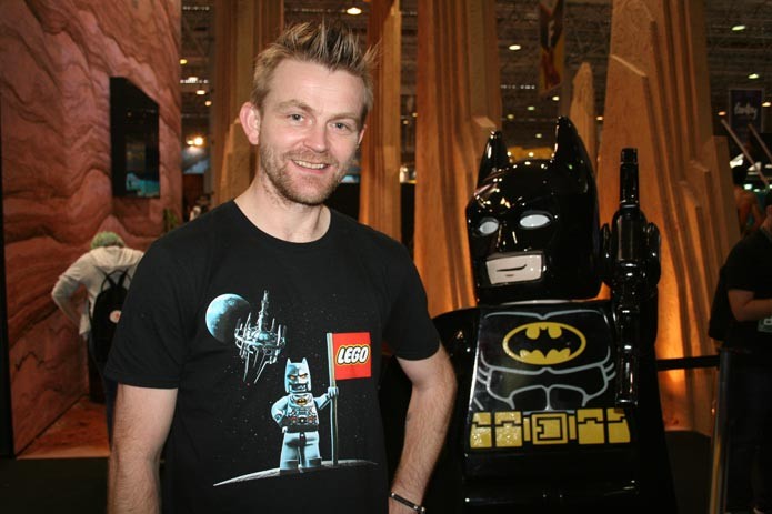Arthur Parsons, produtor de Lego Batman 3: Beyond Gotham (Foto: TechTudo/Felipe Vinha)