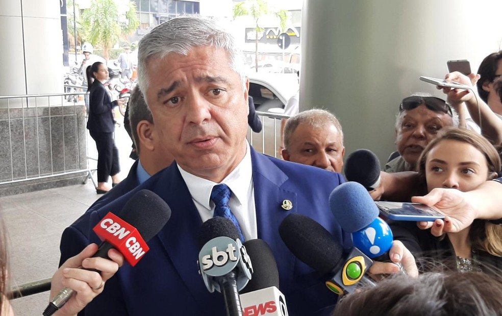 O senador Major Olímpio (PSL-SP) — Foto: Pedro Gomes/G1