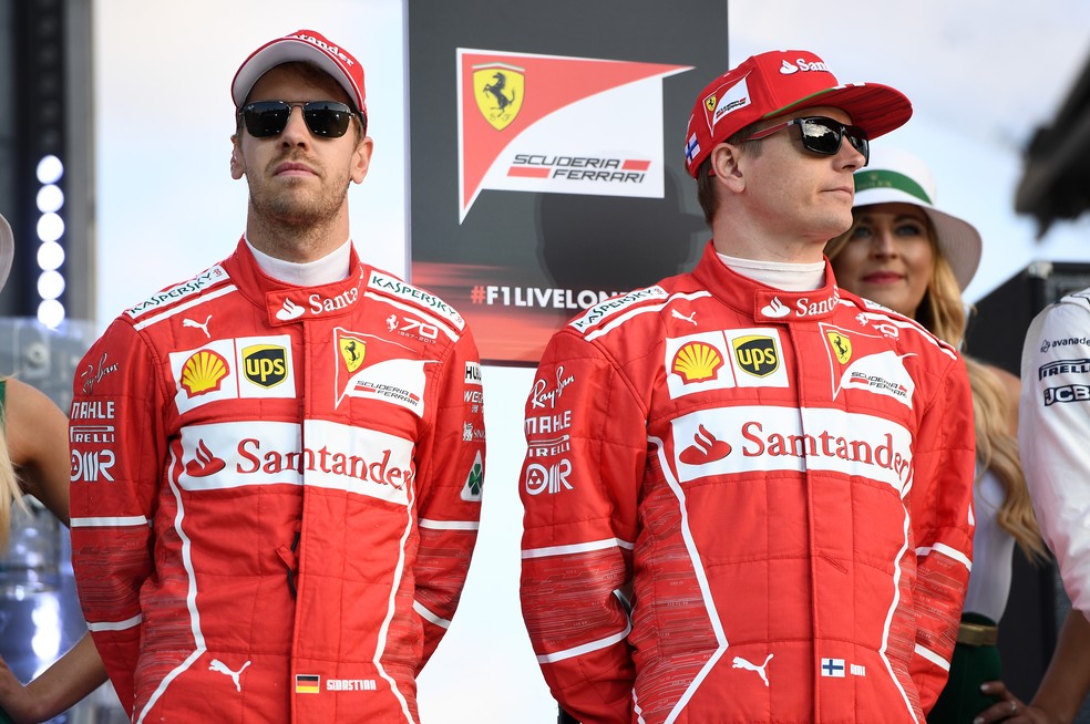 Vettel deixou clara a preferência por Raikkonen como companheiro (Foto: Getty Images)
