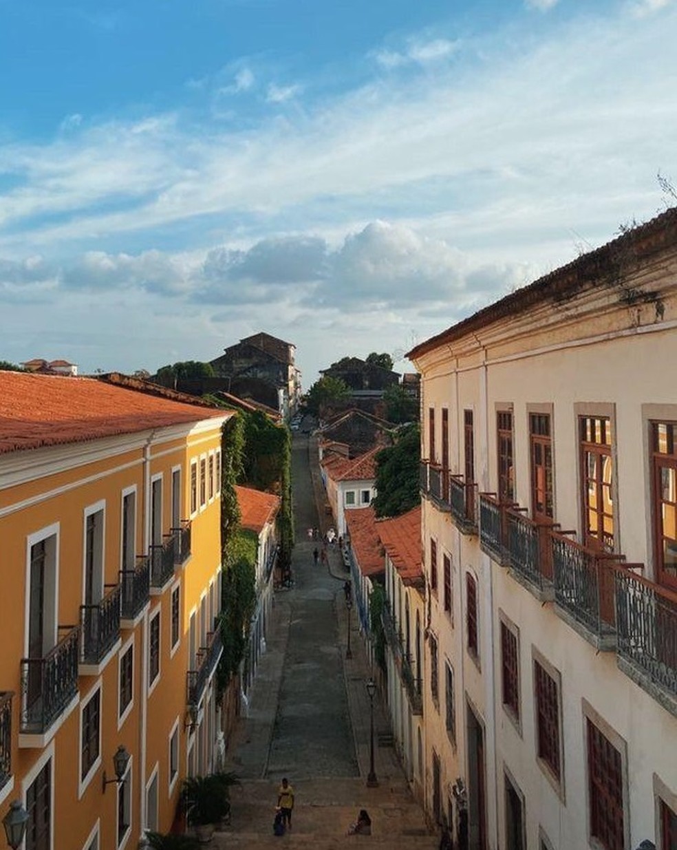 Rua do Giz, em São Luís, é eleita uma das mais bonitas do país — Foto: Rafaelle Fróes/G1 MA