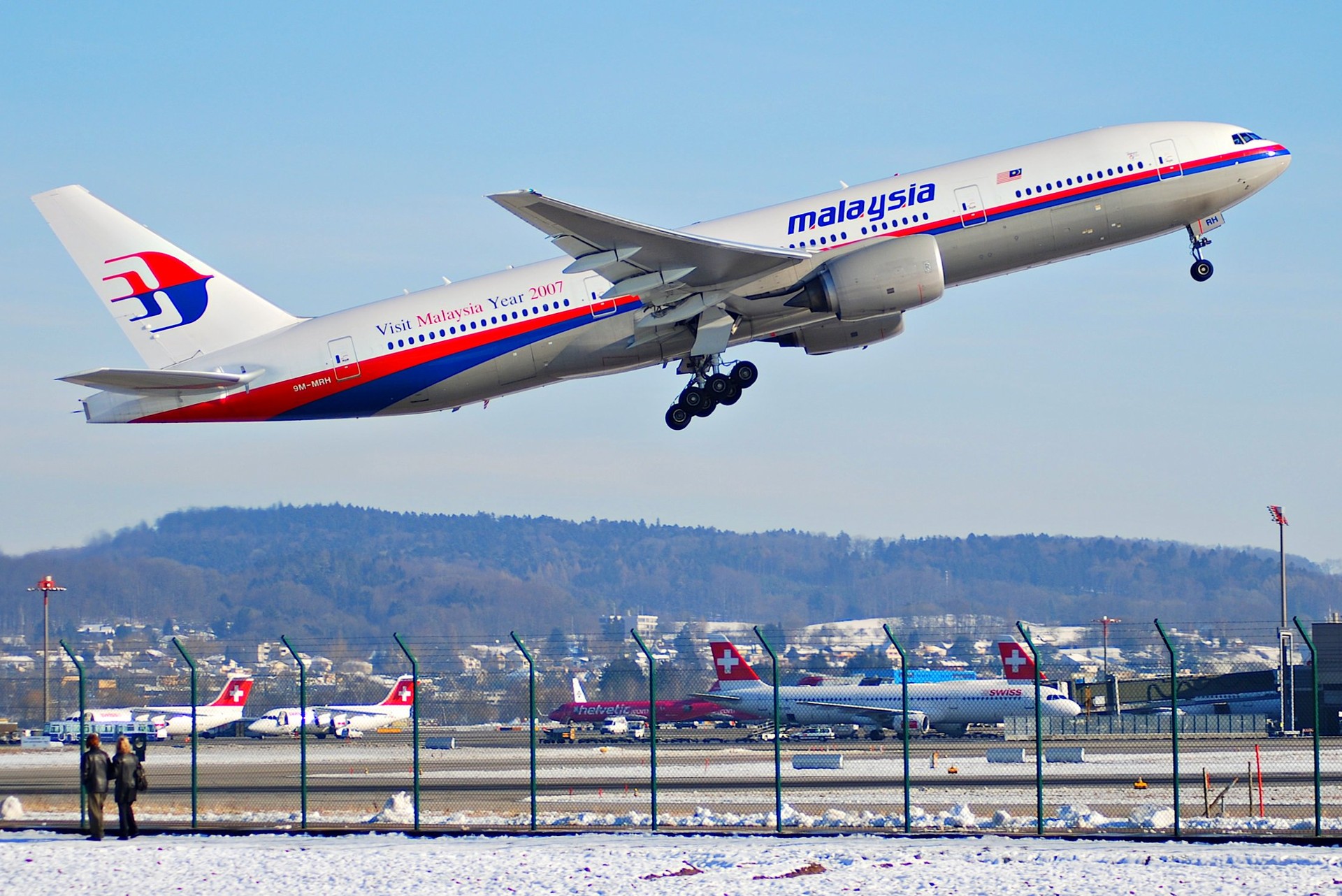 Boeing 777 da Malaysia Airlines, similar ao que caiu na Ucrânia (Foto: wikimedia commons)
