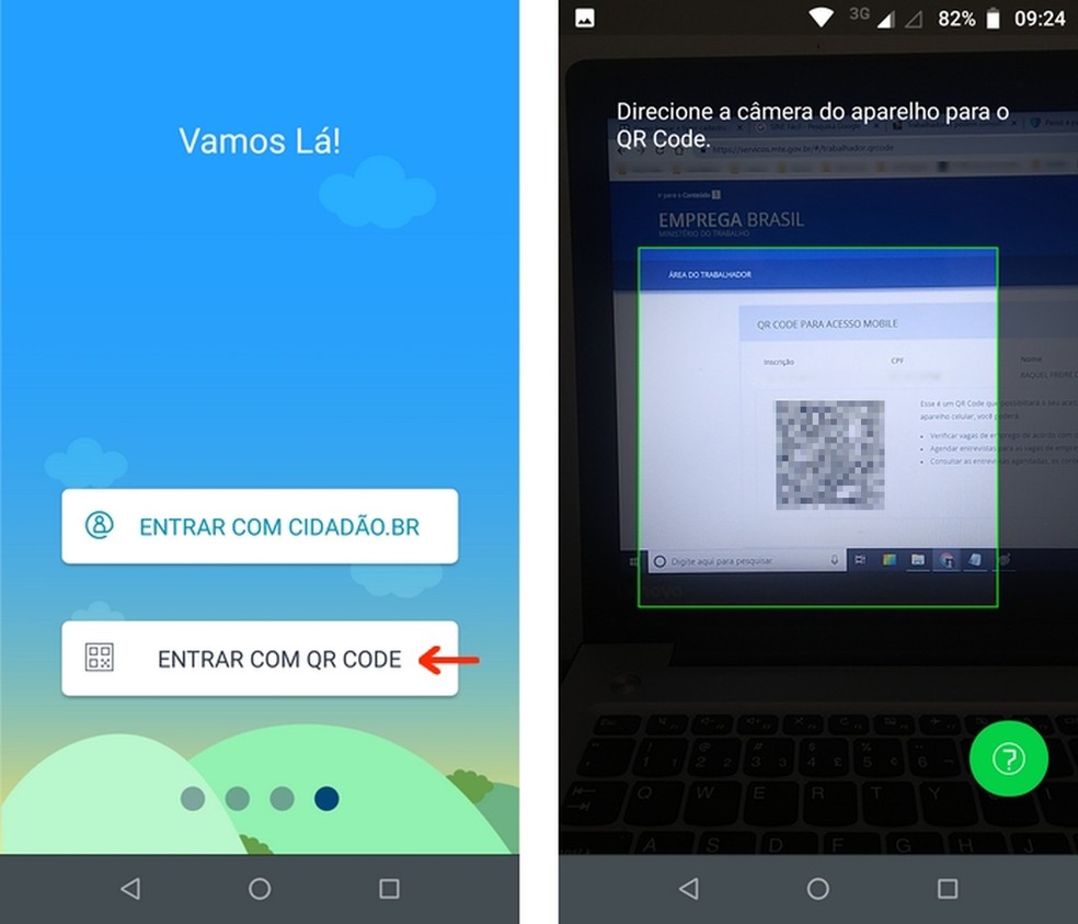 Como gerar o QR Code para acesso mobile no app SINE Fácil ...