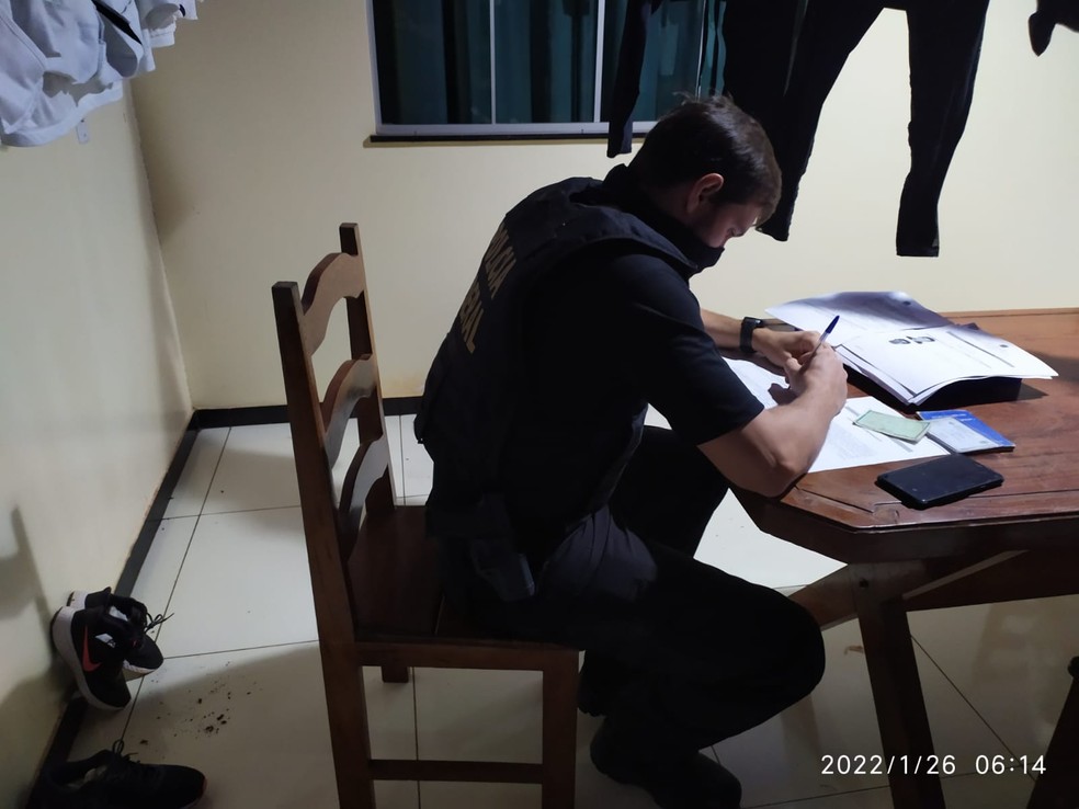 Justiça Federal expediu seis mandados de prisão e 11 mandados debusca e apreensão — Foto: Polícia Federal/Divulgação