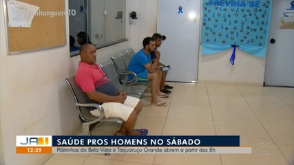 Em Palmas, postos de saúde vão oferecer atendimentos voltados para o público masculino