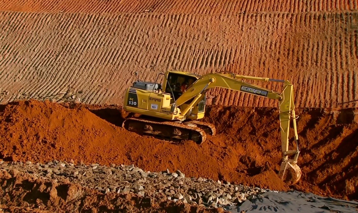 Trânsito na BR-459, que está em obras, poderá ser liberado até a próxima semana em Senador José Bento, diz concessionária