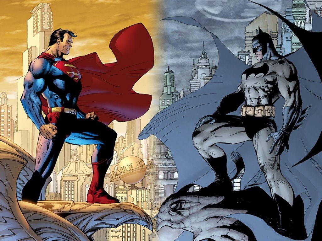 Batman e Superman estão sempre se enfrentando nos quadrinhos, fisica ou moralmente (Foto: Reprodução)