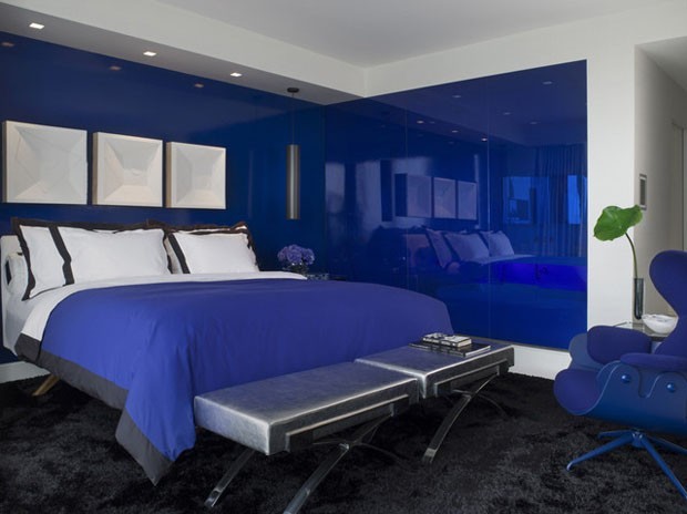 20 quartos decorados com azul (Foto: Divulga)