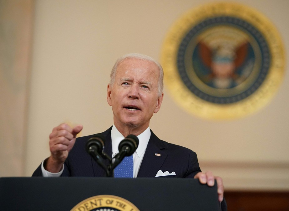 Joe Biden faz discurso na Casa Branca contra decisão da Suprema Corte de revogar direito ao aborto