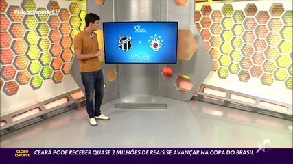 Assista às matérias do Globo Esporte CE desta quarta, 2 de