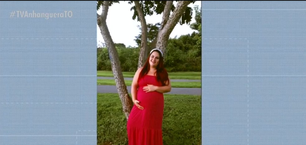 Adrielle Lacerda teve toxoplasmose durante a gravidez — Foto: Arquivo pessoal