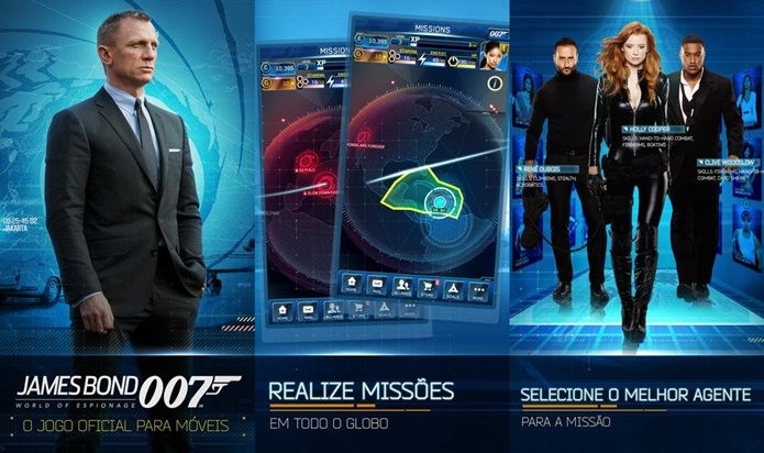 Jogo do novo filme do agente 007 já está disponível no iOS (Foto: Divulgação / GLU)