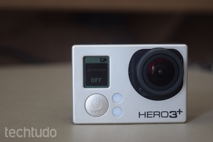 GoPro é, sem dúvida, uma câmera muito resistente (Foto: Juliana Pixinine/TechTudo)