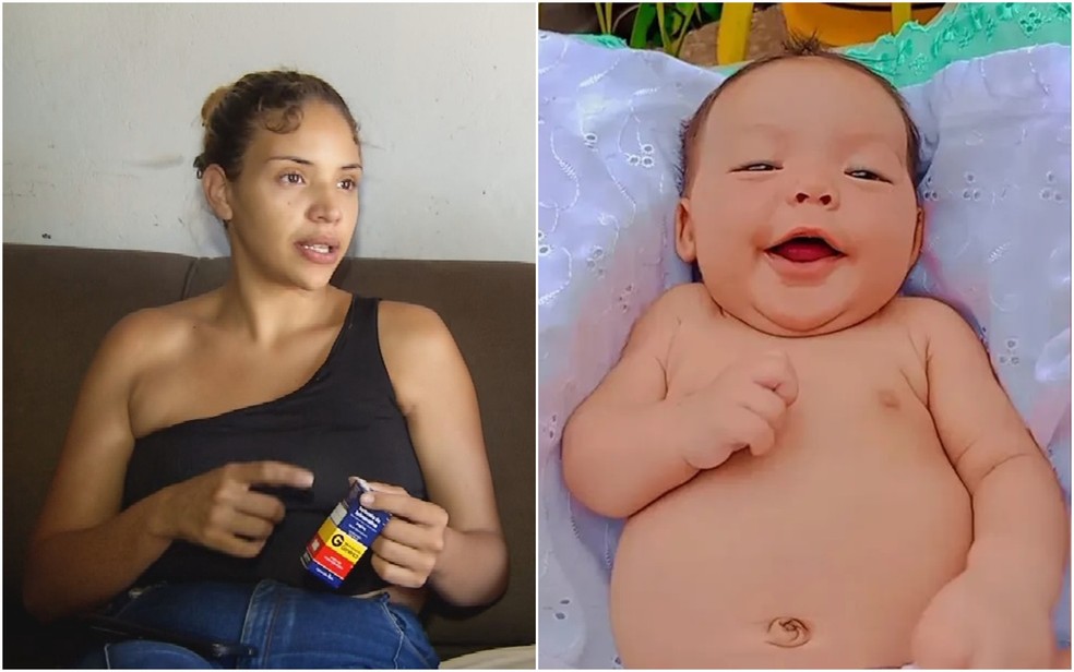 Mãe de bebê que morreu após ingerir colírio disse que filho estava bem  antes de tomar o remédio: 'Ele era meu sonho' | Goiás | G1