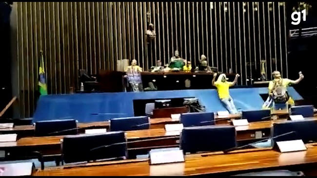 Bolsonaristas 'escorregam' no plenário do Senado