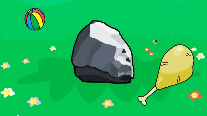 App propõe cuidar de uma pedra como animal de estimação (Divulgação) (Foto: App propõe cuidar de uma pedra como animal de estimação (Divulgação))
