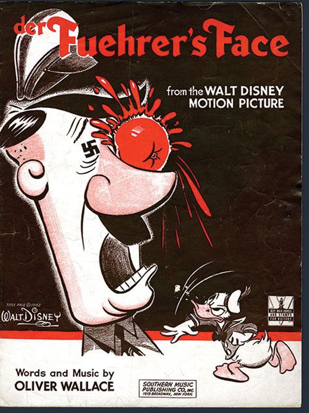 Poster de 'Der Fuehrer's Face', a produção obscura da Disney (Foto: Reprodução)
