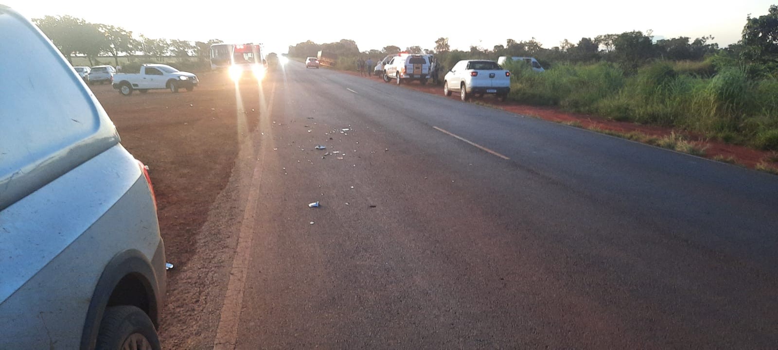 Acidente com van deixa feridos na LMG-748 entre Araguari e Indianópolis