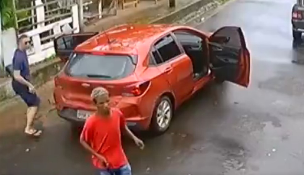 Posto de Saúde é alvo de assalto em São Luís — Foto: Reprodução/ Tv Mirante 