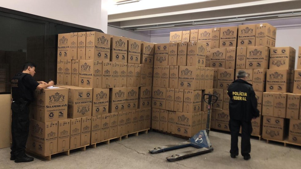 Caxias do Sul, na Serra gaúcha, é um dos municípios onde a operação foi realizada — Foto: Polícia Federal/divulgação