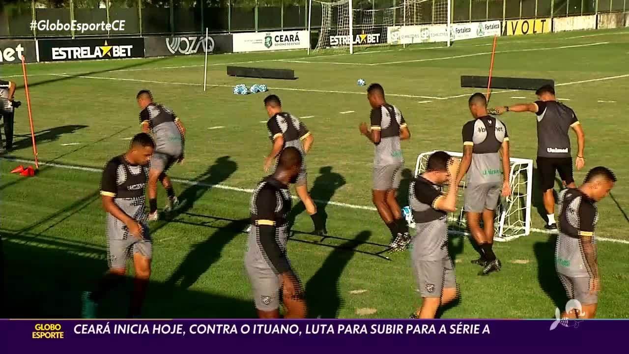 Ceará inicia luta para voltar à Série A do Brasileiro em 2023