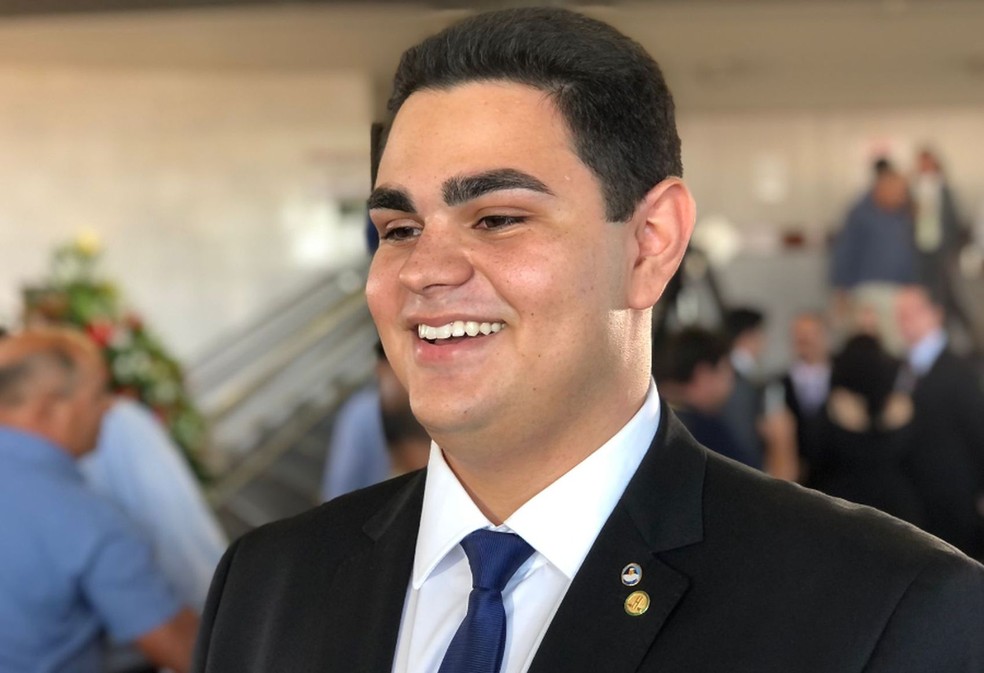 Ícaro de Valmir do PL é o deputado federal mais novo da nova legislatura  — Foto: Leonardo Barreto/g1