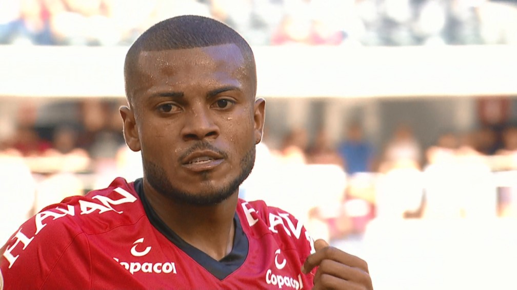 Marcelo Cirino Athletico — Foto: Reprodução/TV Globo