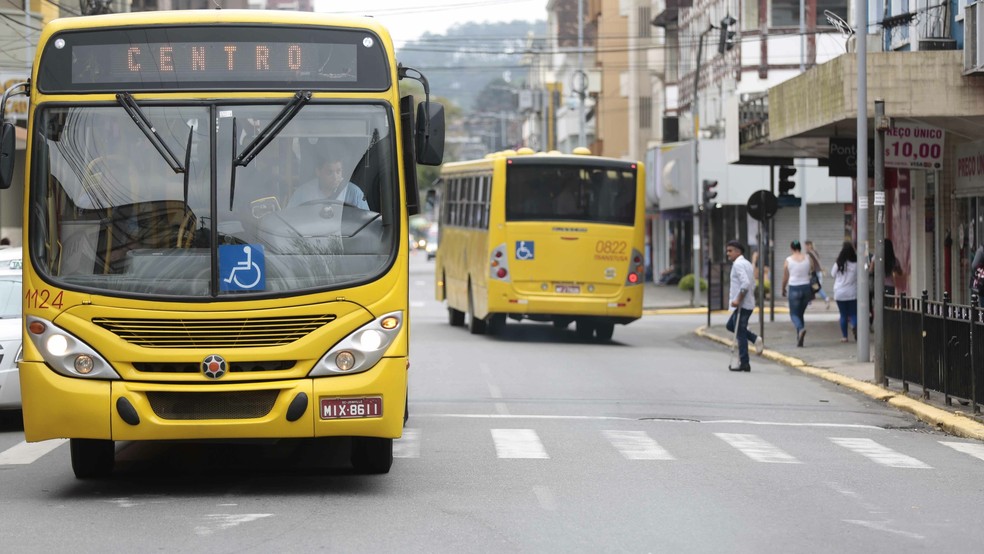 Ônibus Joinville — Foto: Prefeitura de Joinville/Divulgação