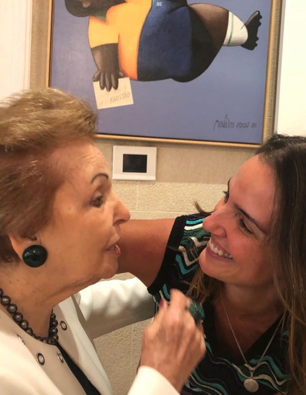 Luciana Cardoso com a sogra (Foto: Reprodução/Instagram)