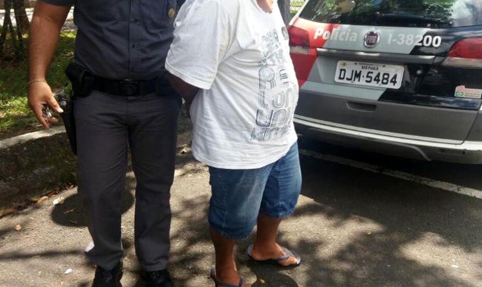 Suspeito foi preso pela PM em Dourado (Foto: A Cidade On/São Carlos)