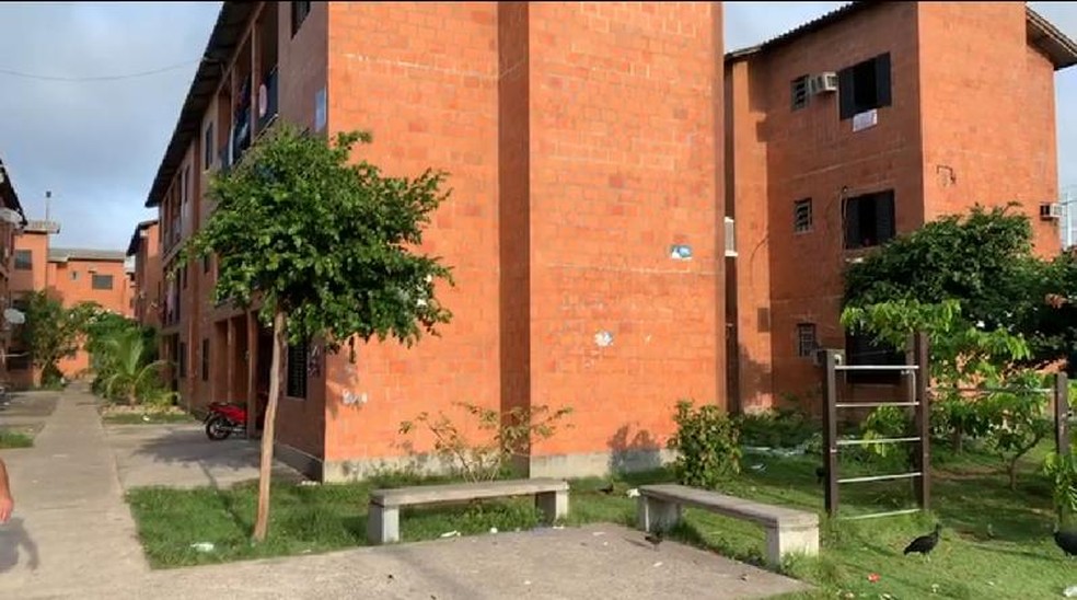 Crime aconteceu no Parque Residencial Prosamim, do bairro São Raimundo. — Foto: Eliana Nascimento/G1 AM