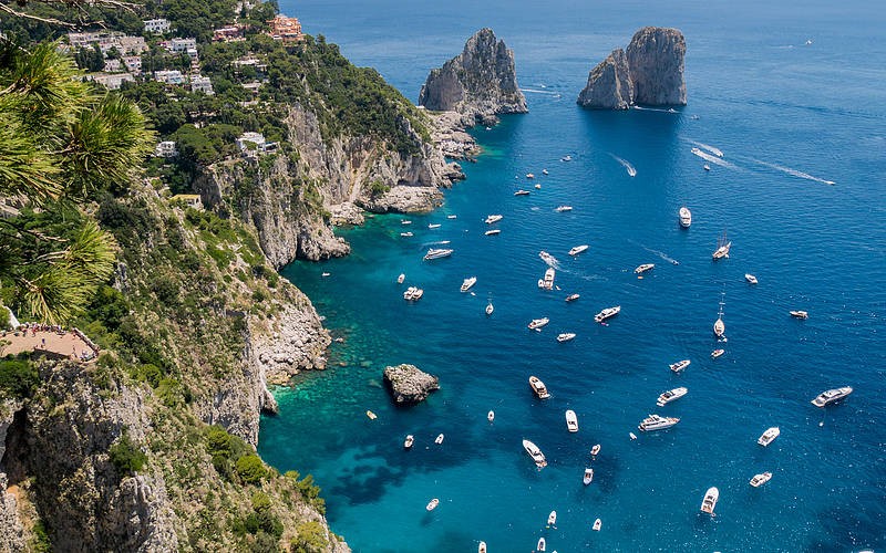 Ilha de Capri, na Itália (Foto: Capri.com)