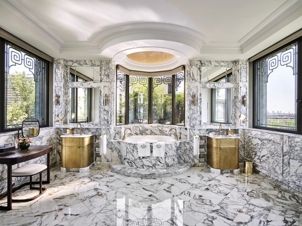 Conheça Le Meurice: o luxuoso hotel parisiense com restauração inspirada em Versailles (Foto: Divulgação)