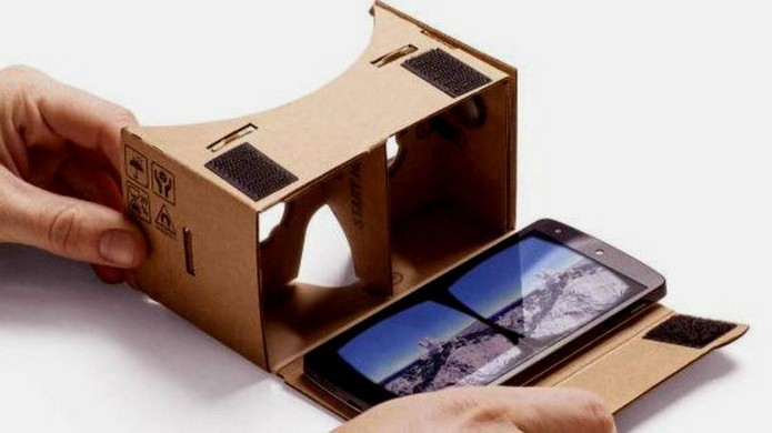 Google Cardboard é compatível com celulares Android (Foto: Divulgação/Google)